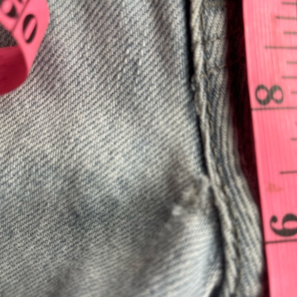 Levi’s 511 Light Washed Distressed Jeans Size 34x32 run Small - Picture 6 of 12